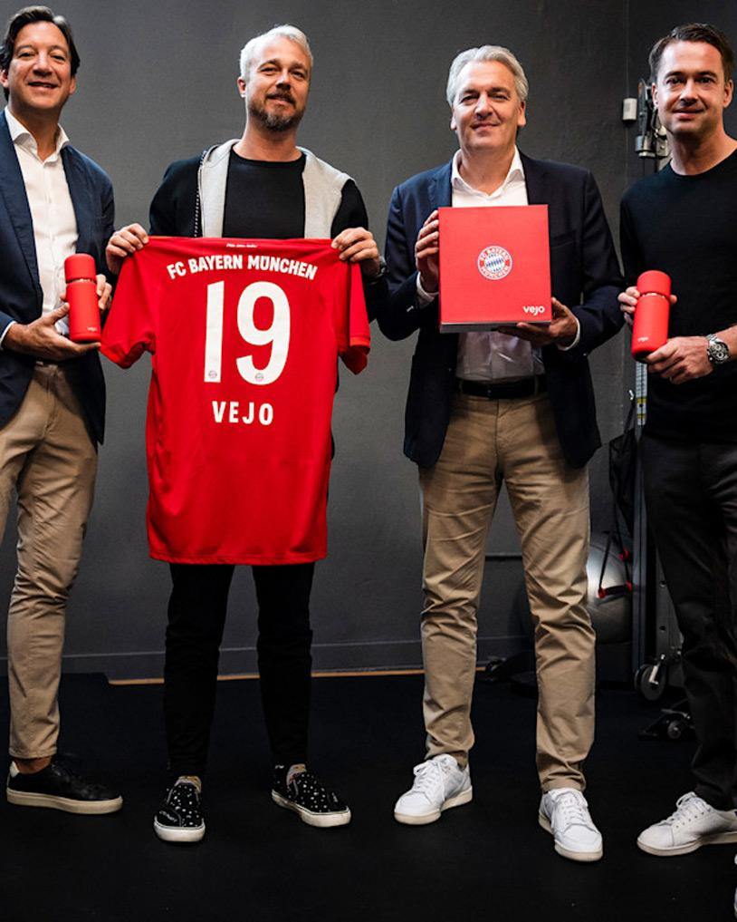FC Bayern München verkündet Partnerschaft mit Vejo - Vejo